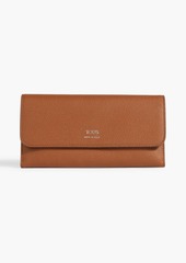 Tod's - Pebbled-leather wallet - Brown - OneSize