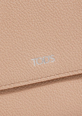 Tod's - Pebbled-leather wallet - Neutral - OneSize