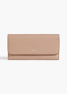 Tod's - Pebbled-leather wallet - Pink - OneSize