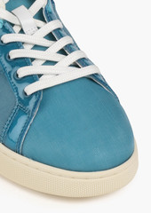 Tod's - PVC and leather-trimmed mesh sneakers - Blue - EU 36