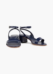 Tod's - Studded patent-leather sandals - Blue - EU 35