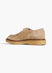 Tod's - Suede and shearling desert boots - Neutral - UK 8