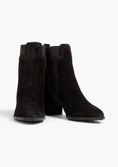 Tod's - Suede ankle boots - Black - EU 35