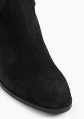 Tod's - Suede knee boots - Black - EU 35