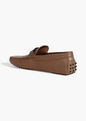 Tod's - T Timeless leather driving shoes - Brown - UK 8