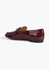 Tod's - T Timeless patent-leather loafers - Burgundy - EU 35.5
