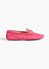 Tod's - T Timeless suede loafers - Pink - EU 35.5