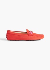 Tod's - T Timeless suede loafers - Pink - EU 35.5