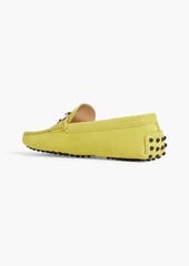 Tod's - T Timeless suede loafers - Yellow - EU 35