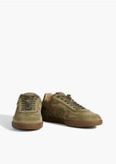 Tod's - Tabs suede sneakers - Green - UK 8