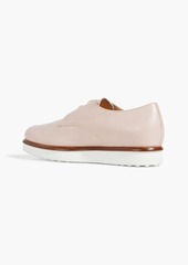 Tod's - Textured-leather brogues - Pink - EU 37