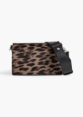 Tod's - Tracollina micro leopard-print calf hair shoulder bag - Animal print - OneSize