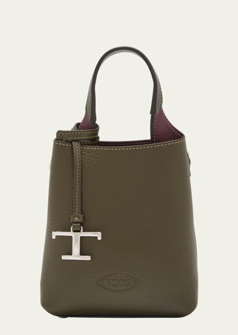 Tod's APA Micro Leather Top-Handle Bag