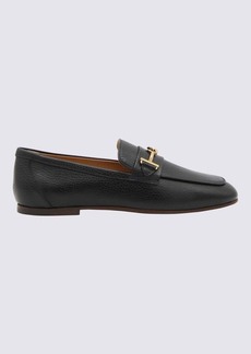 TOD'S BLACK LEATHER LOAFERS