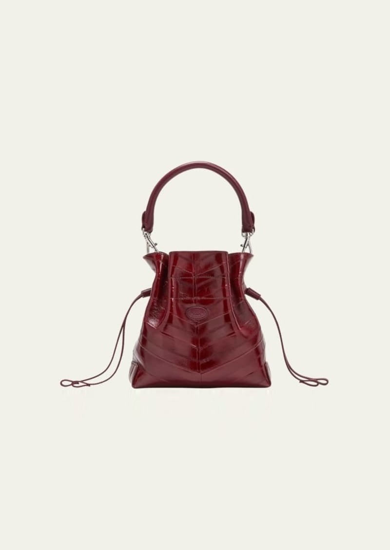 Tod's DI Mini Quilted Drawstring Bag