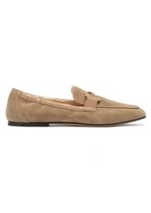 Tod's Double-T suede loafers