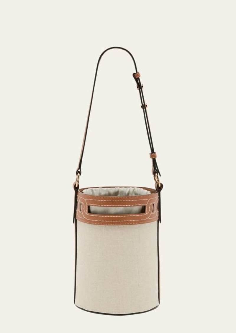 Tod's Canvas Bucket Bag