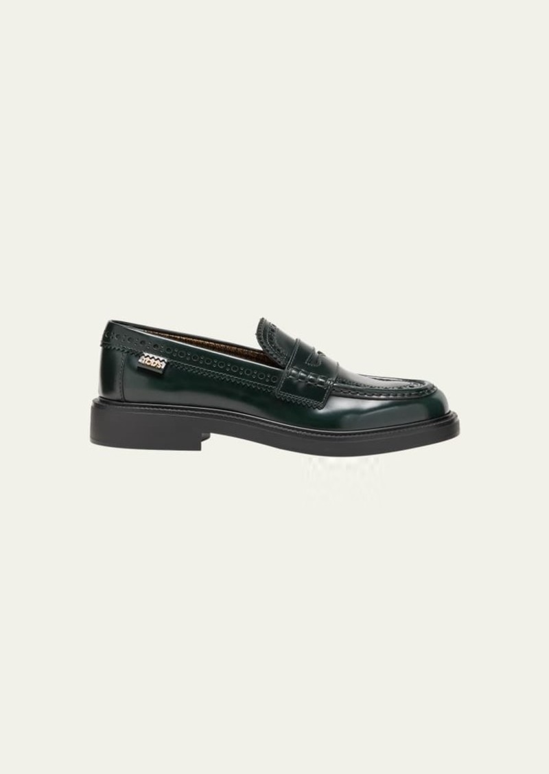 Tod's Gomma Leather Penny Loafers