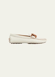 Tod's Gommini Bicolor Chain Driver Penny Loafers