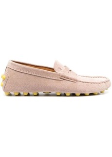 TOD'S Gommino Bubble suede driving shoes