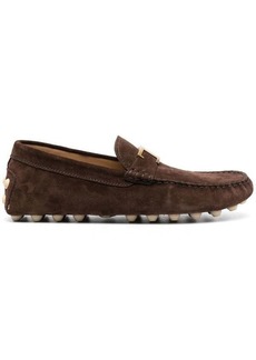 TOD'S Gommino Bubble T Timeless nubuck driving shoes