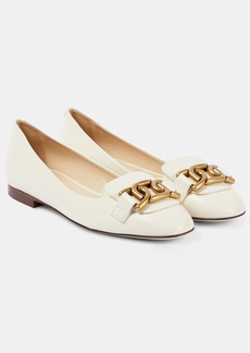 Tod's Kate leather ballet flats