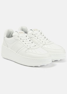 Tod's Leather platform sneakers
