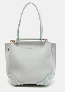 Tod's Light Leather Wave Tote