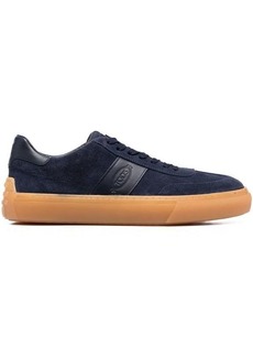 TOD'S Logo suede sneakers