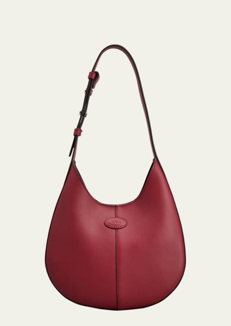 Tod's Mini Calf Leather Hobo Bag