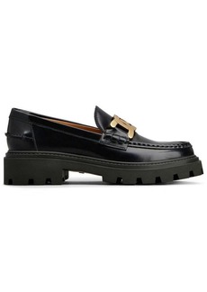 TOD'S Shiny leather loafers