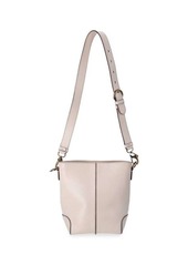 Tod's Tods Shoulder Bag In Ecru Leather