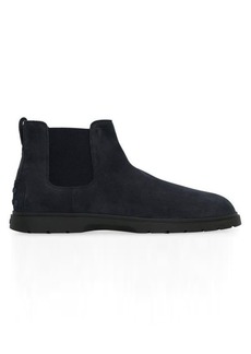 TOD'S SUEDE CHELSEA BOOTS