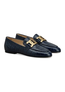 Tod's Women's Kate Embossed Loafers