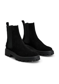 Tod's Women's Pull On Lug Chelsea Boots