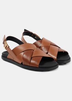 Tod's Woven leather sandals