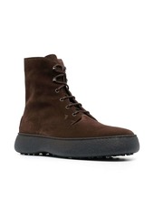 Tod's W.G. lace-up leather boots