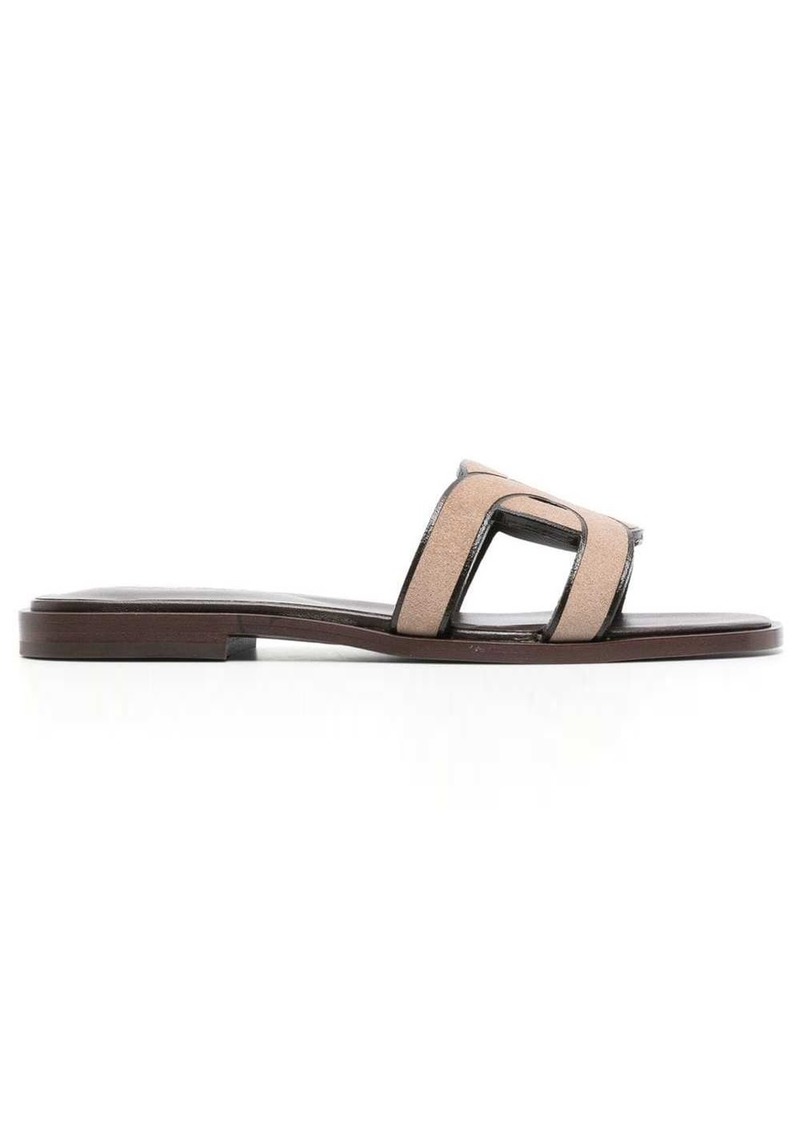 Tod's woven flat sandals