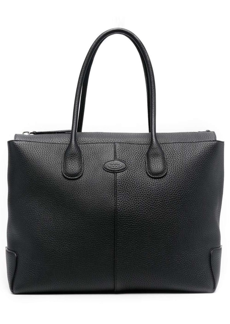 Tod's zipped shopper tote