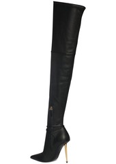 Tom Ford 105mm Padlock Leather Over-the-knee Boot