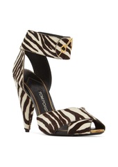 Tom Ford 105mm Vertigo Pony Hair Sandals