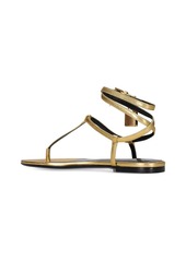 Tom Ford 10mm Laminated Leather Thong Sandals