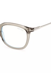 Tom Ford 50MM Rectangular Eyeglasses