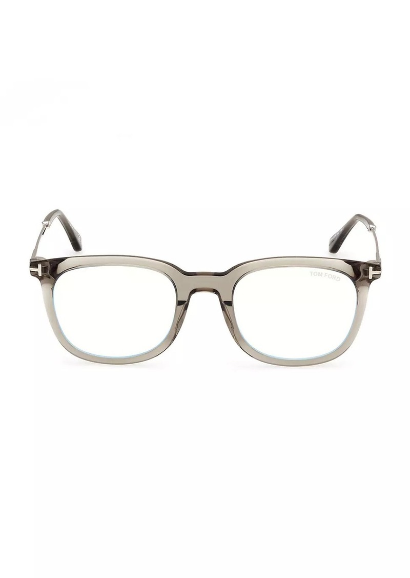 Tom Ford 50MM Rectangular Eyeglasses