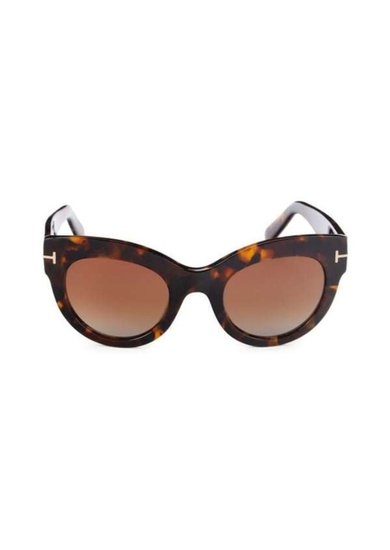 Tom Ford 51MM Oval Sunglasses
