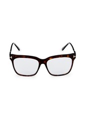 Tom Ford 54MM Blue Block Optical Cat Eye Eyeglasses