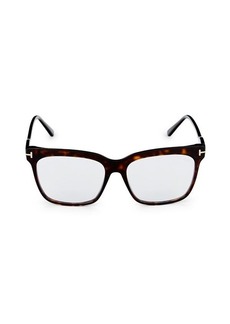 Tom Ford 54MM Blue Block Optical Cat Eye Eyeglasses