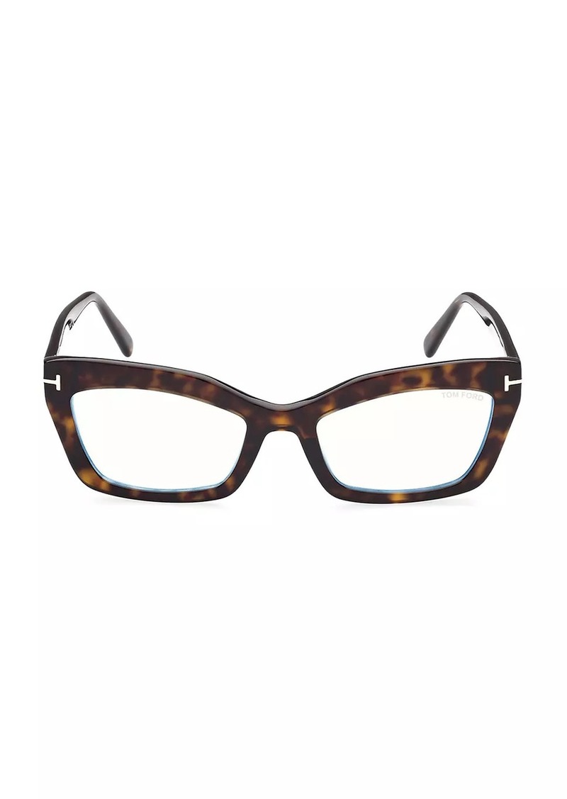 Tom Ford 54MM Cat-Eye Optical Glasses