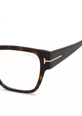 Tom Ford 54MM Square Optical Glasses