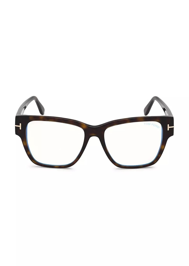 Tom Ford 54MM Square Optical Glasses